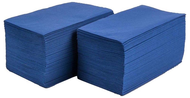 Perfect Stix - PS 2 PLY DINNER NAP Navy Blue 125CT 2 Ply Dinner Napkin Navy Blue, 3" Height, 4" Width, 8" Length 125ct - Image 1